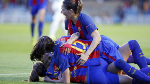 El Barça femení assoleix el pas a semifinals de Champions