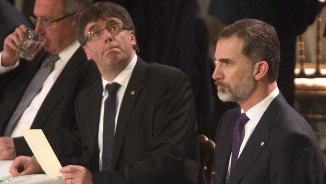 Puigdemont i iel rei
