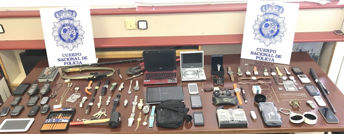 Policia nacional desarticula grup de robatoris en domicilis
