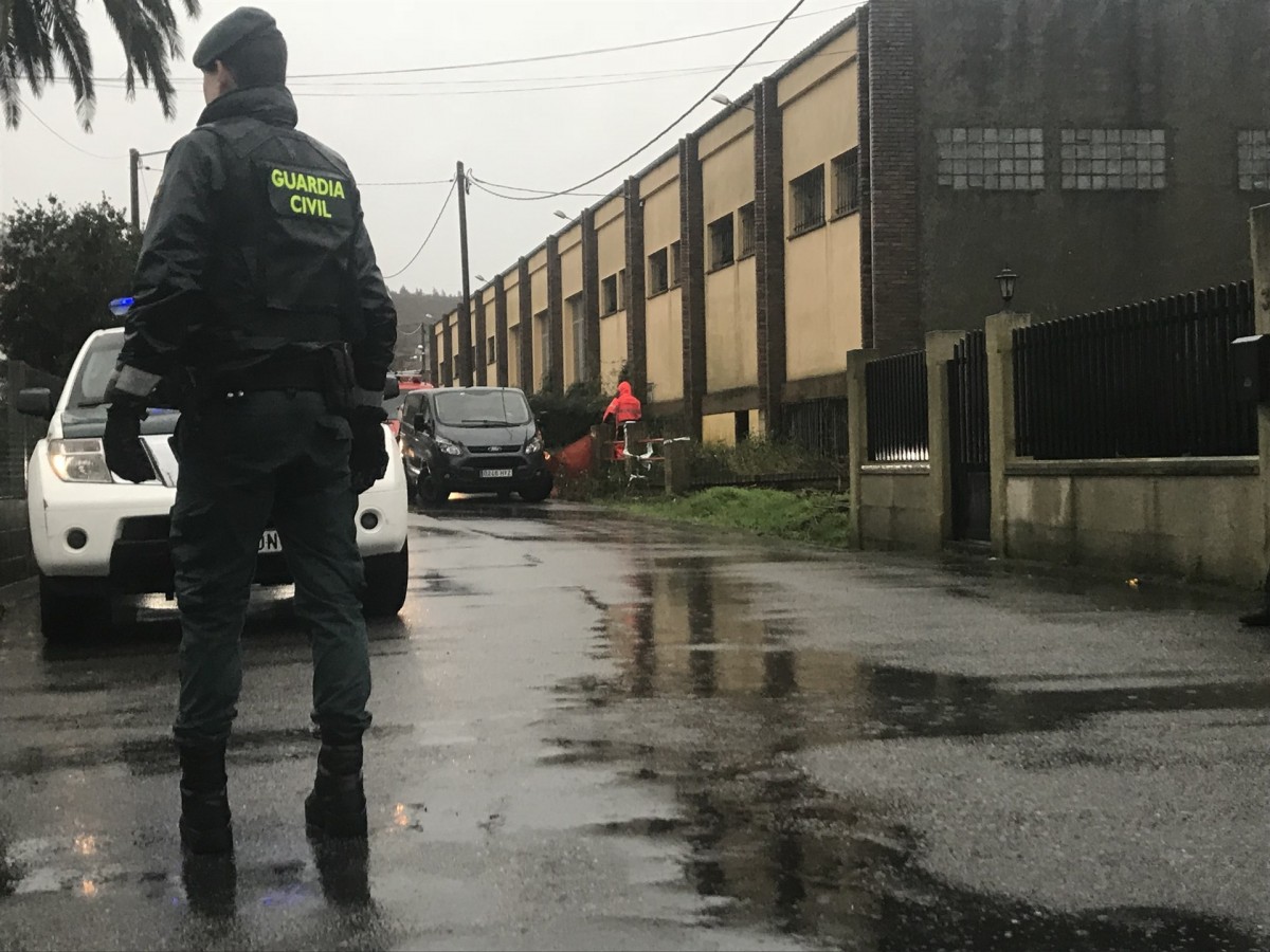 Diana quer fu00e1brica rostits Rianxo guàrdia civil el xiclet