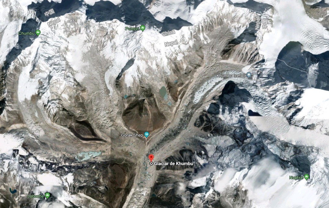 Khumbu glacera