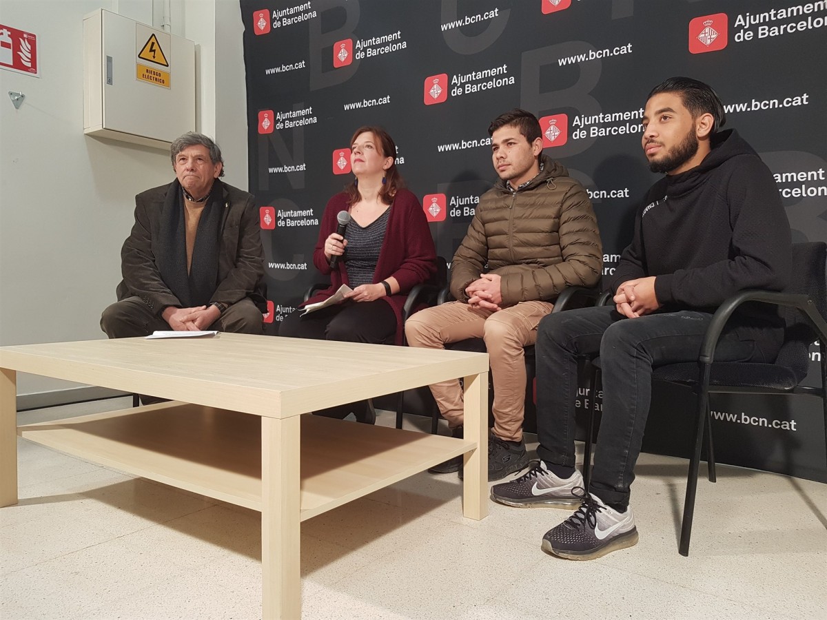 Presenten centor per ju00f3venes sense llar a Barcelona