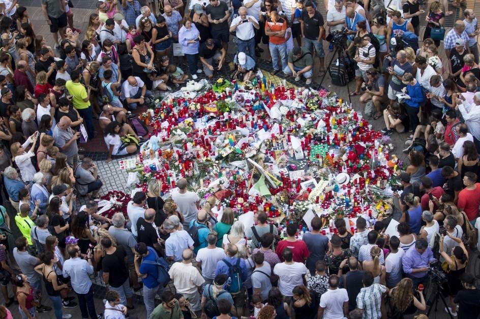 Atemptat rambla ofrena floral