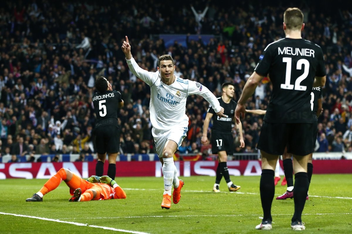 Reial Madrid PSG Champions League Cristiano Ronaldo