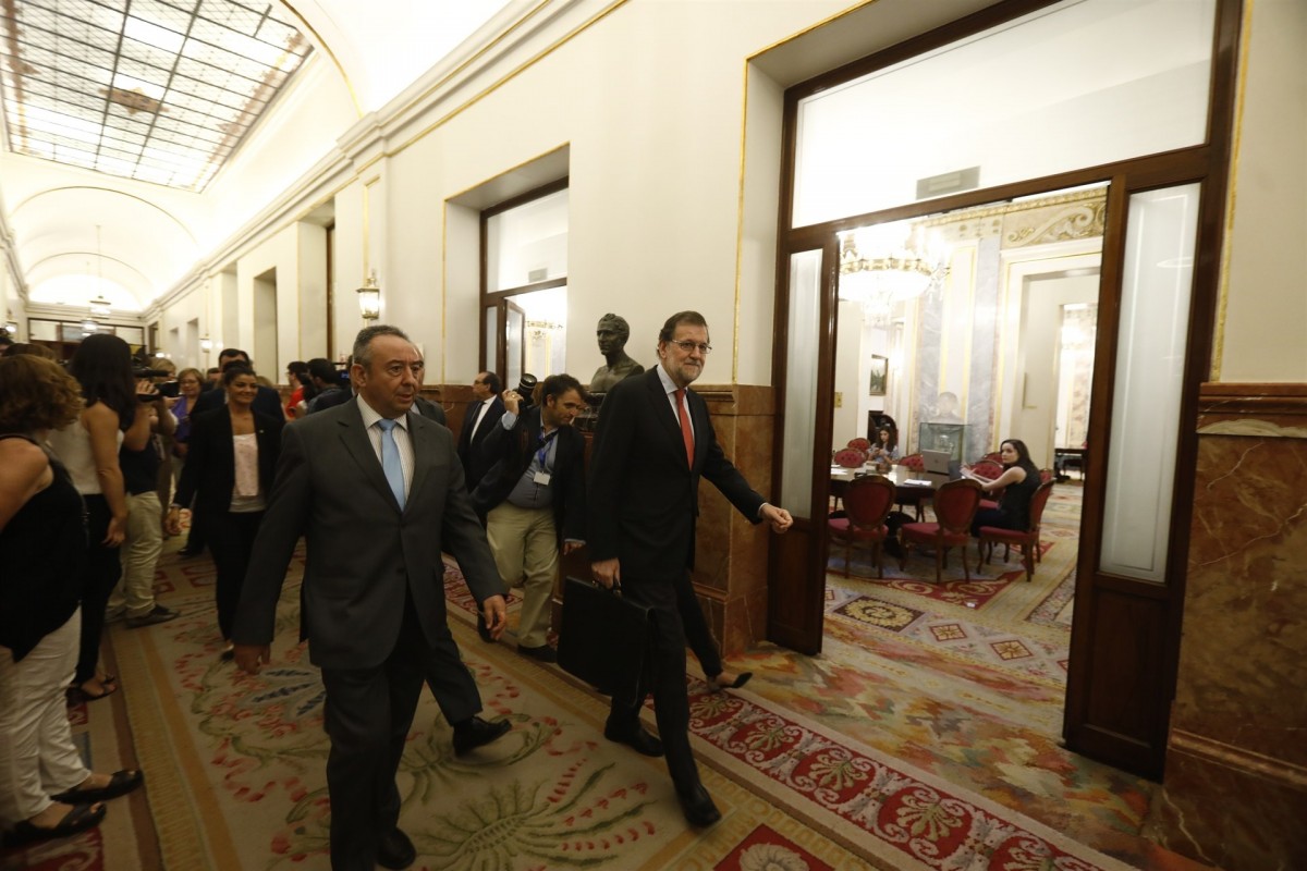 Rajoy abandona el Congrés