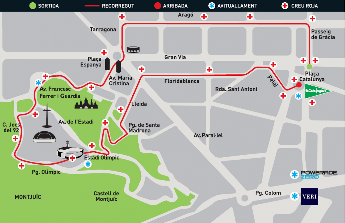 Mapa cursa el tall inglu00e9s