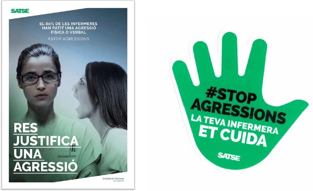 Campau00f1a SATSE stop agressions