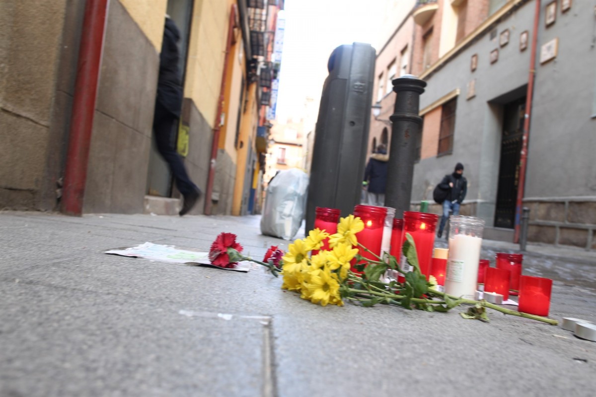 Lavapiu00e9s després de la batalla campal entre policia i manters