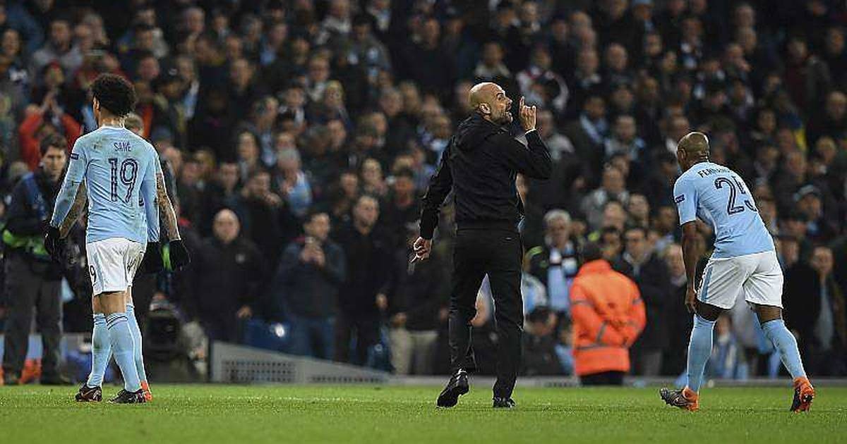 Conducta inapropieada de Guardiola a la Champions