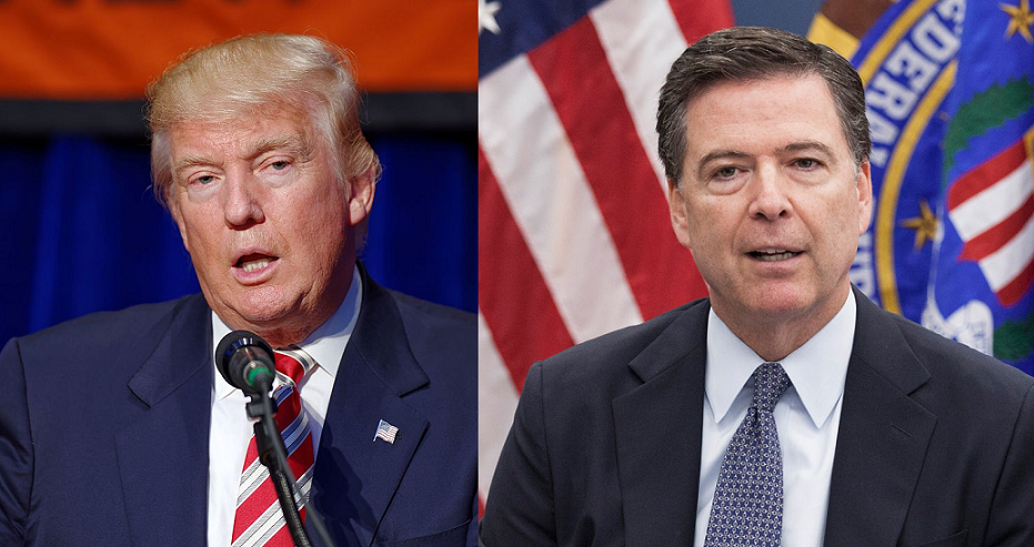 James comey Donald trump 13042018