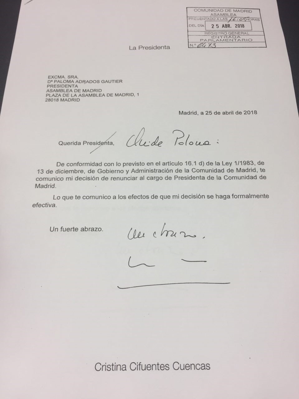 text cifuentes