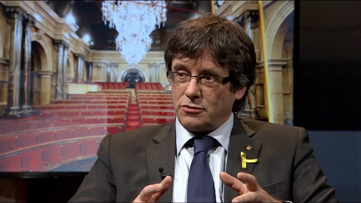 L'expresident de la Generalitat Carles Puigdemont