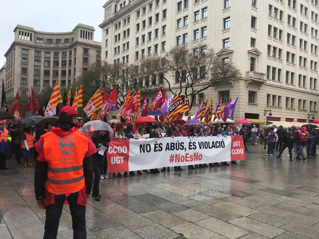 Manifestació 1 maig 2018 Barcelona
