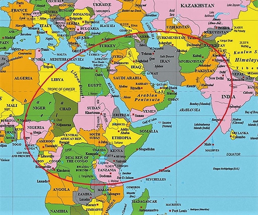 mapa africa