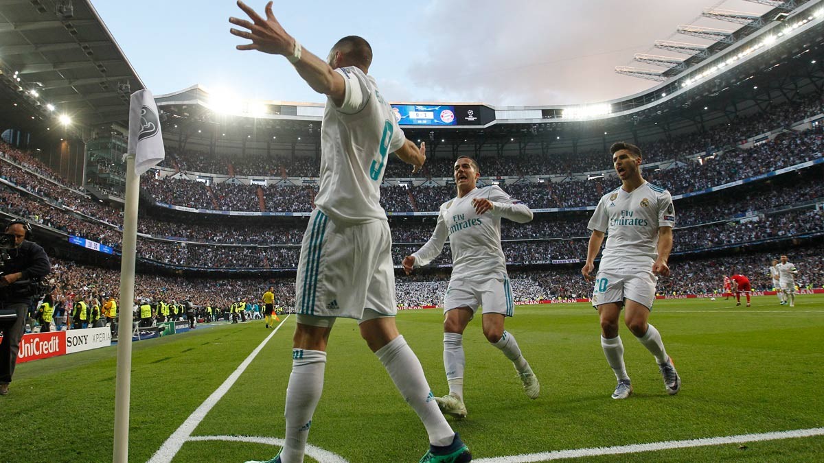Benzema Reial Madrid Bayern de Munic