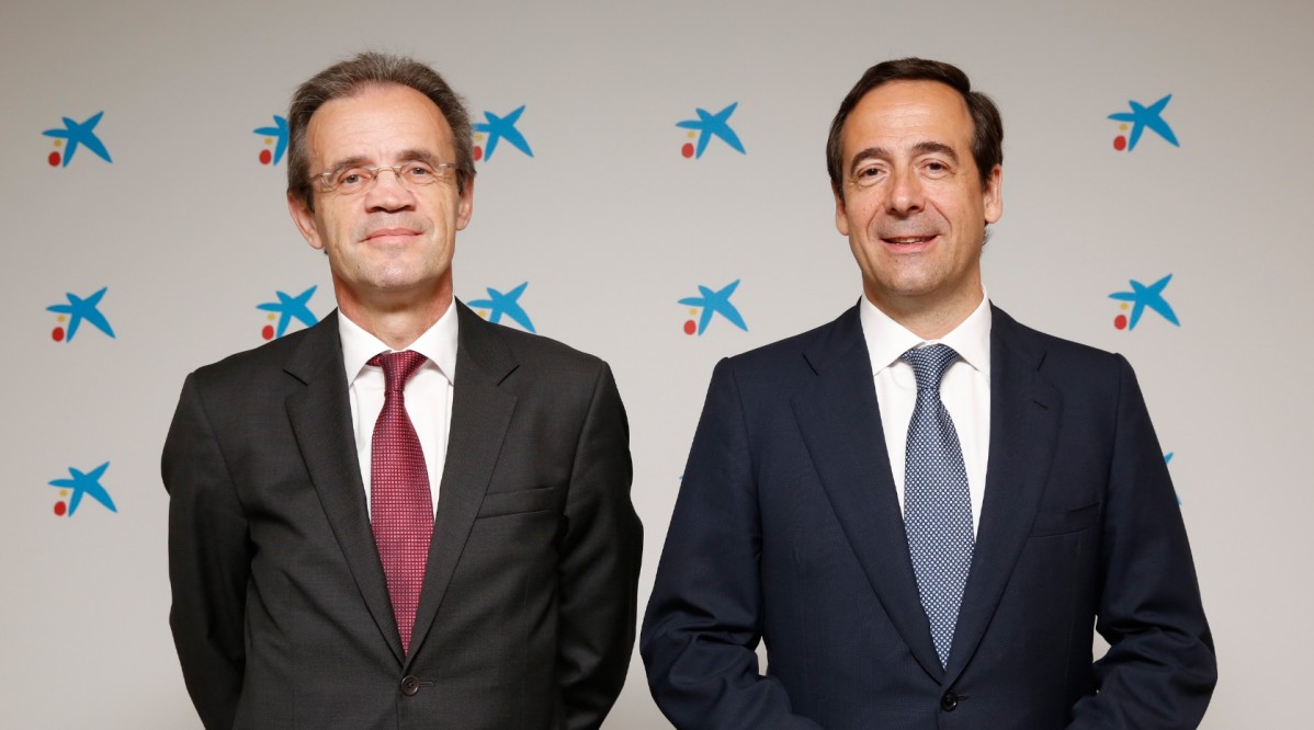 Jordi Gual i Gonzalo Gortázar (CaixaBank)
