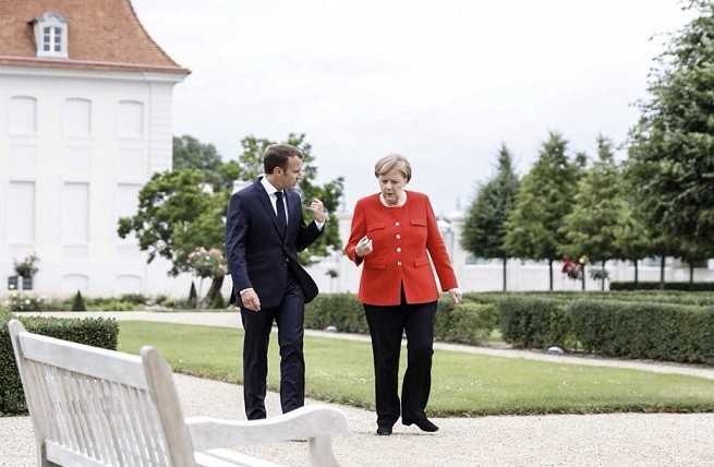 Macron merkel eurozona pressupost acord 19062018