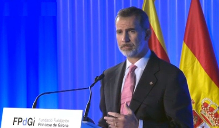 Rei felipe premis princesa girona 28062018