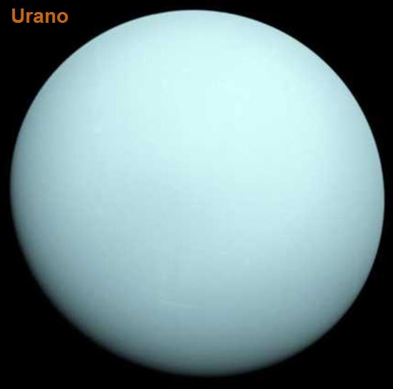 Imatge d'Urano captada per la Voyager 2