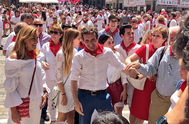 Pablo Casado pamplona esbroncades 09072018