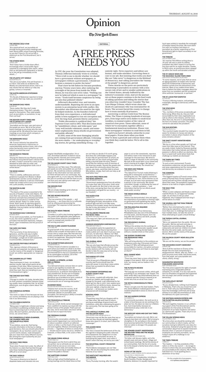 Carta premsa a trump