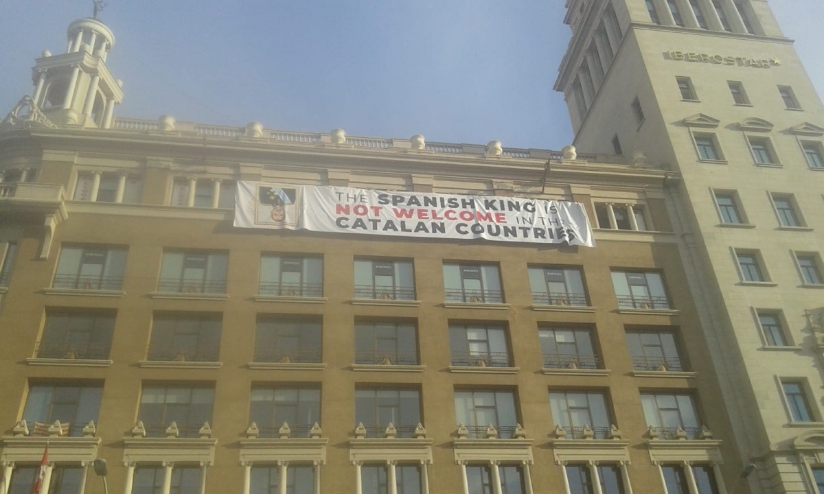 pancarta rei
