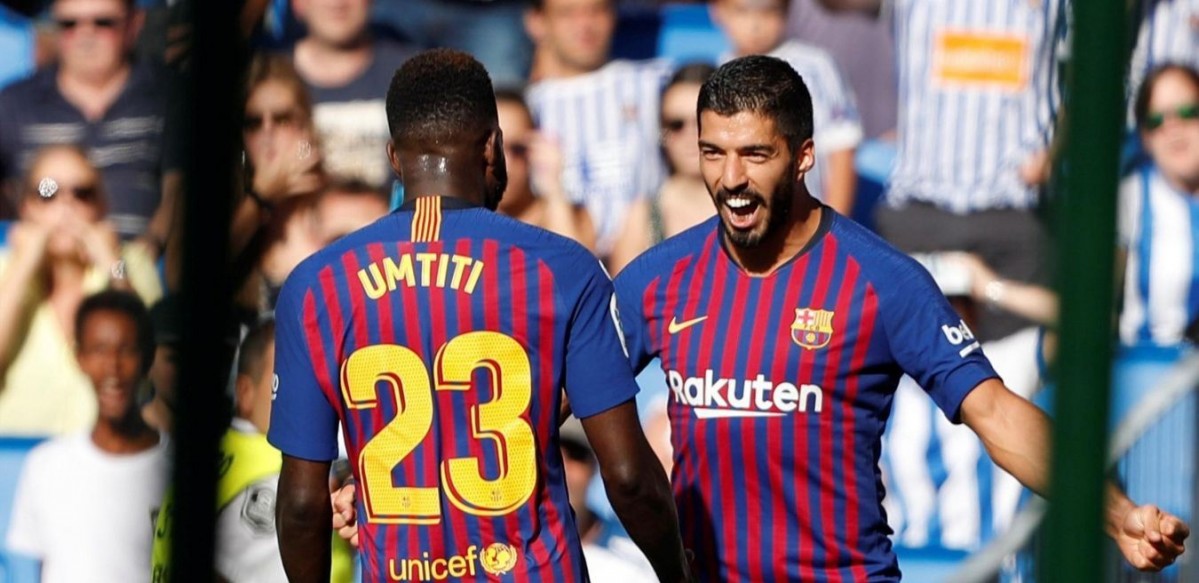 Umtiti suarez barsa Eurosport