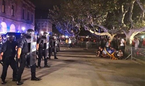 Antidistrubios urbana de Barcelona