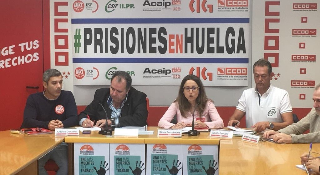 Prisones en Vaga Comissions Obreres