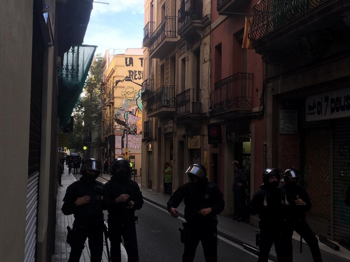 Bloc okupat a Gràcia