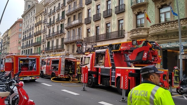 Incendi Hotel Catalonia Barcelona 5