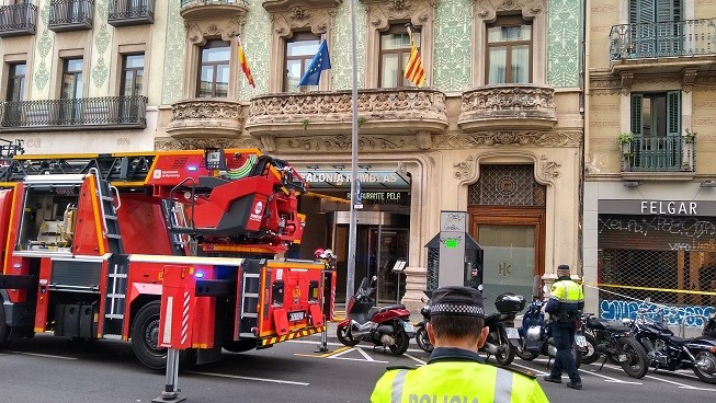 Incendi Hotel Catalonia Barcelona 6