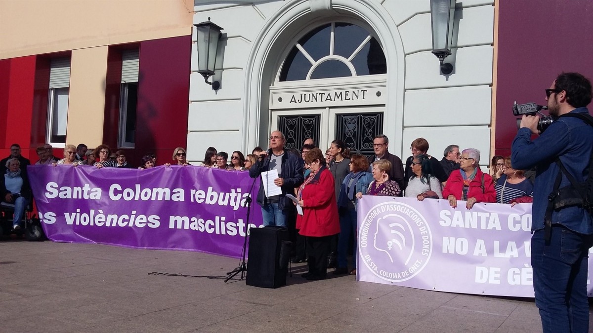 Santa coloma manifestaciu00f3n
