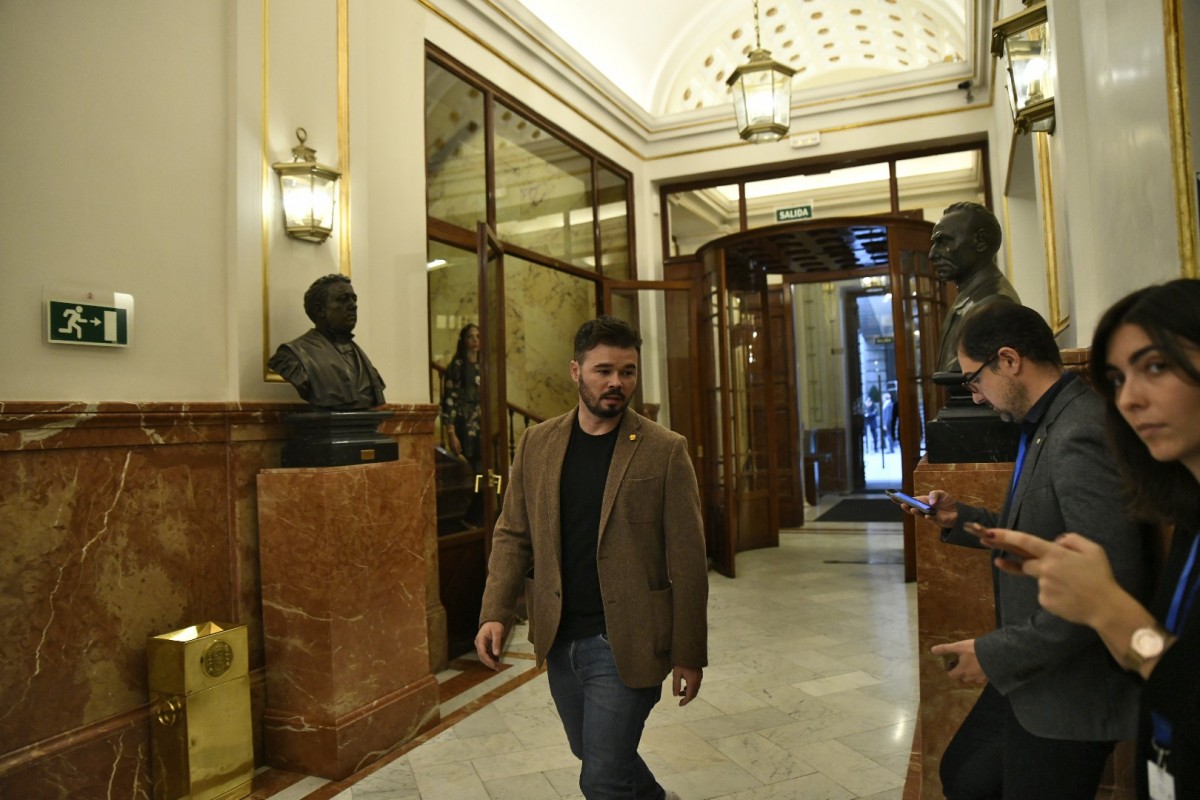 Gabriel Rufián, expulsat del Congrés