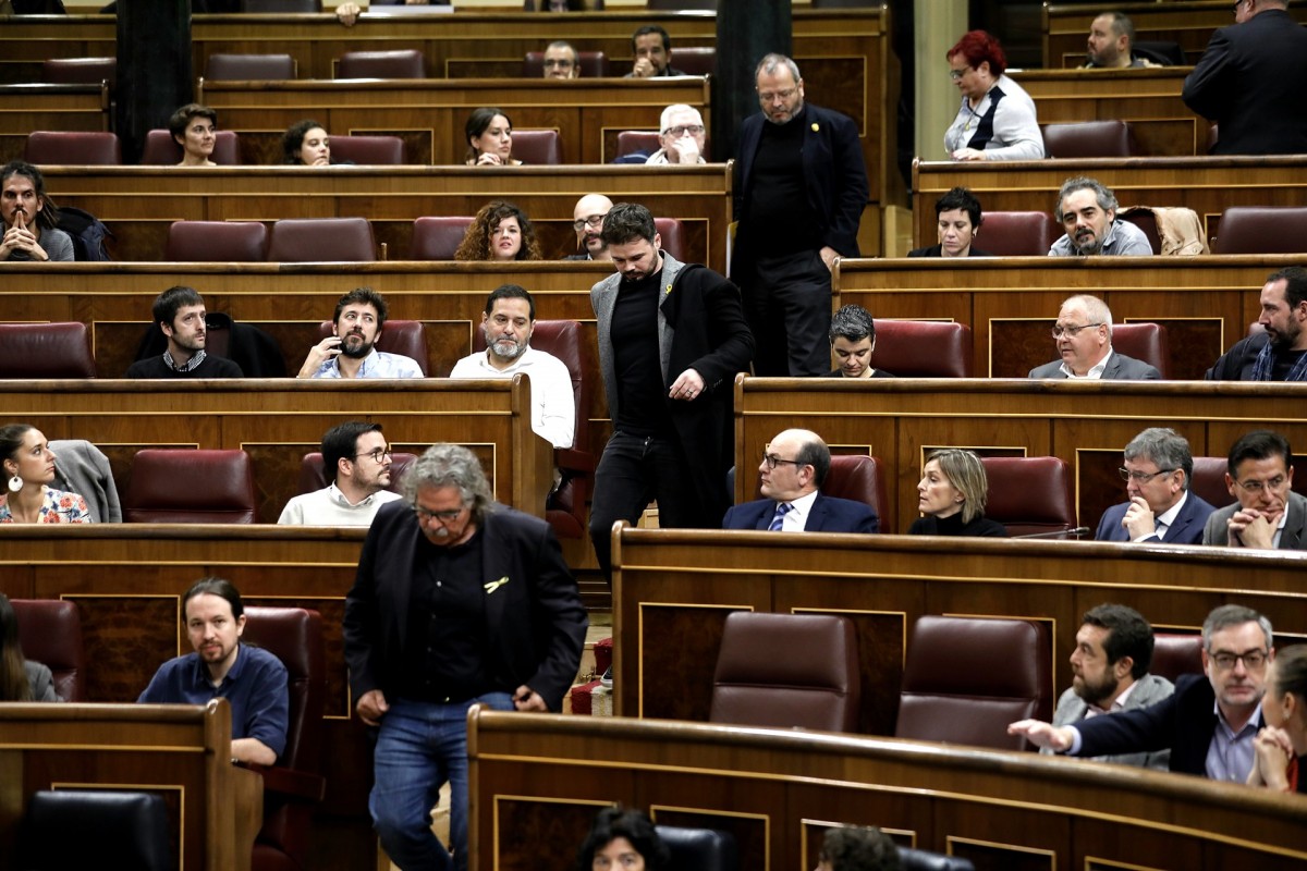 Expulsió Rufián del Ple del Congrés