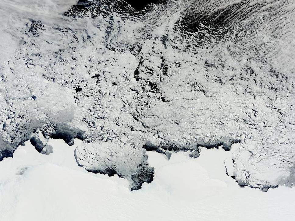 Impressionants mapes en 3D de l'inframón tectònic de l'Antàrtida van revelar les restes de l'espectacular destrucció d'un antic supercontinent MODIS de la NASA