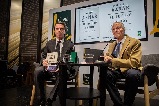Aznar presentaciu00f3n llibre