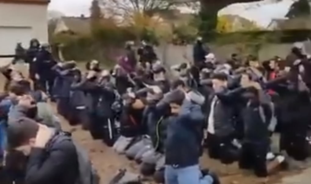 Estudiants detinguts frança