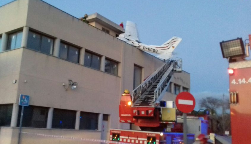 Accident avioneta badia