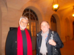 Edmundo Font amb Bruno Ganz a l'Odeon de Paru00eds