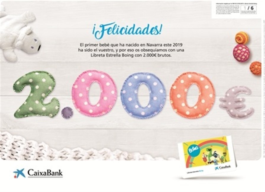 Llibreta estrella caixabank