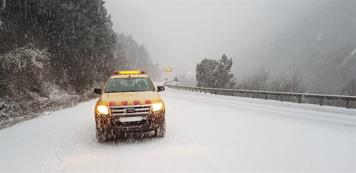 Temporal de neu a catalunya