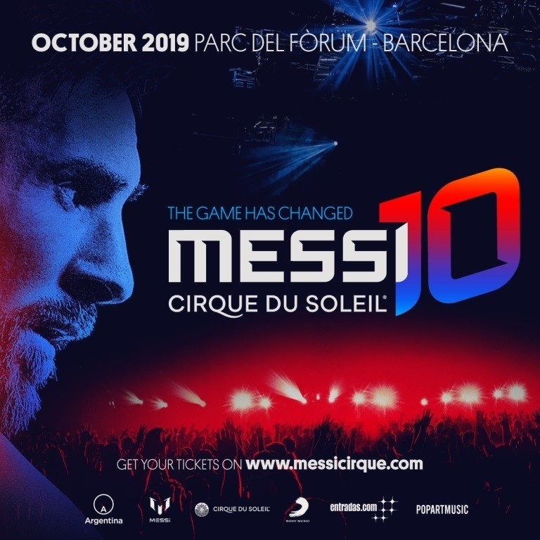 Cirque du soleil messi