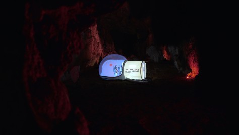 Una de les bases d'experimentació de Astroland, Agència Interplanetaria Espanyola