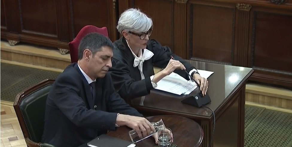 Declara en el judici pel Procés Josep Lluís Trapero