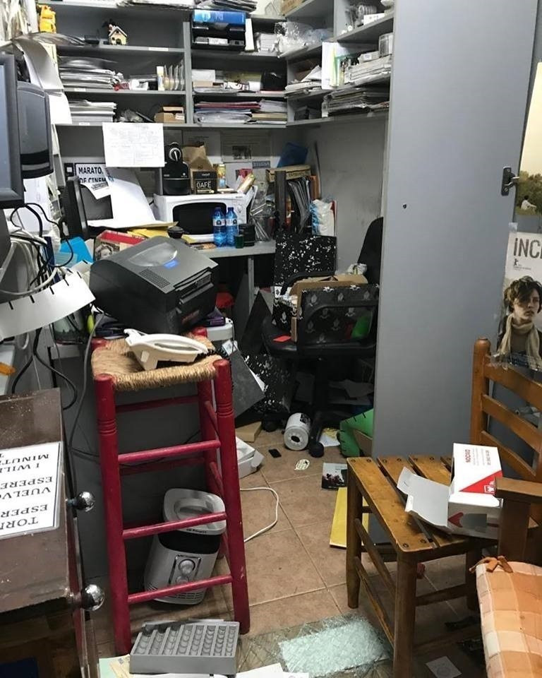 Robatori al Cinema Maldu00e0 de Barcelona
