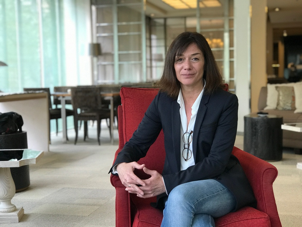 L'escriptora francesa Sandrine Destombes