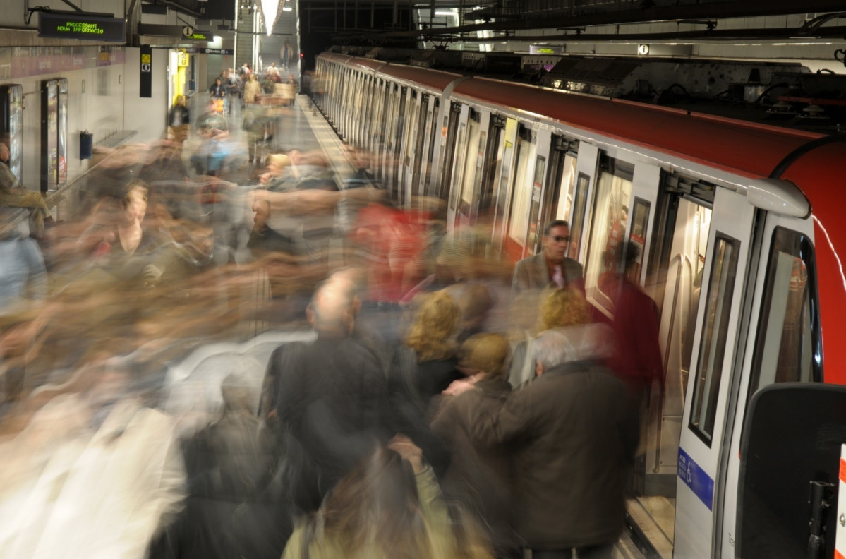 Vaga metro Barcelona