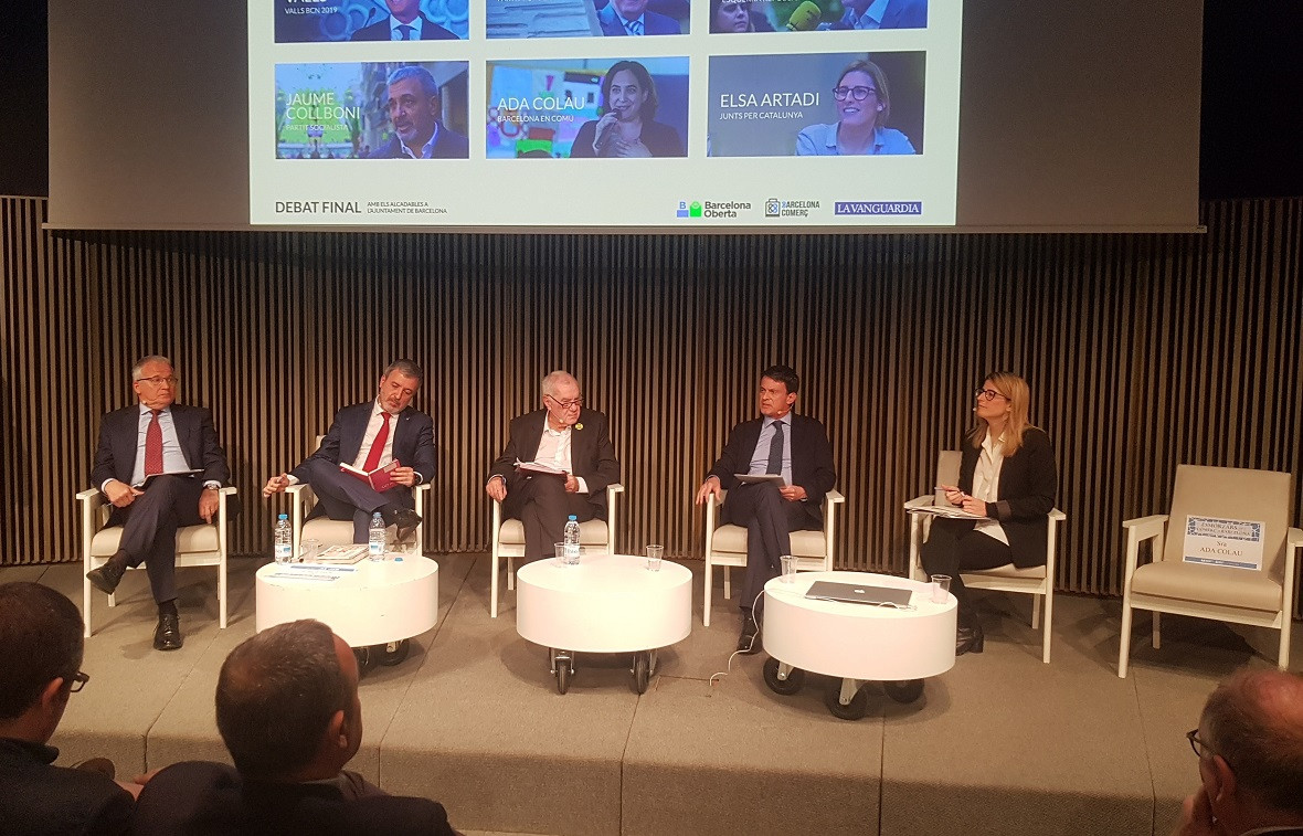Candidats Josep Bou Jaume Collboni Ernest Maragall Manuel Valls i Elsa Artadi