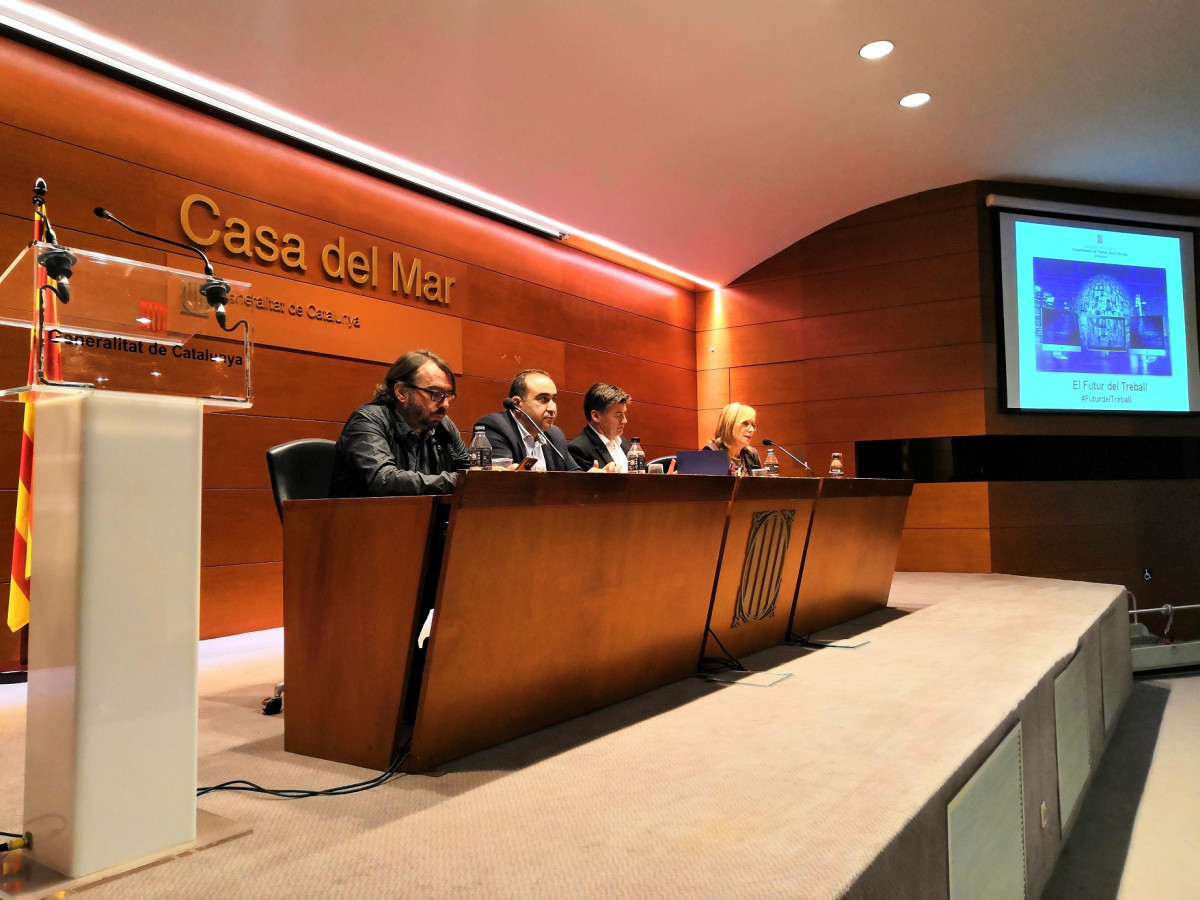 Sindicats i patronals debat